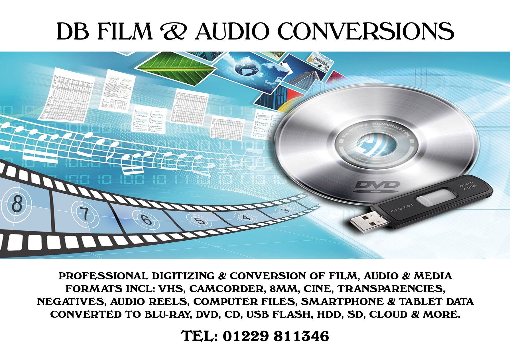 Video To DVD Transfer DB Film Audio Conversions